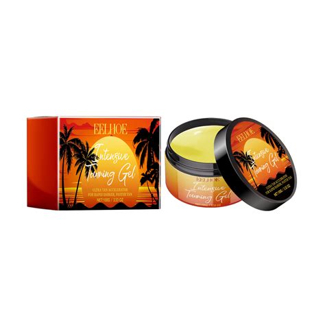 peach sun tanning oil.